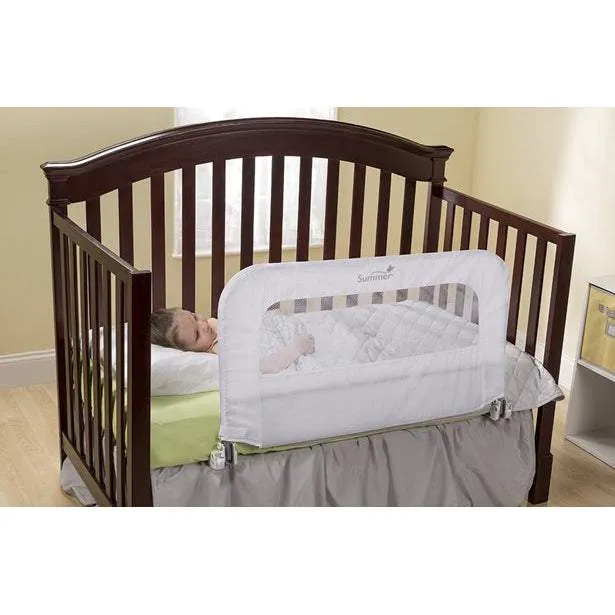 Summer Infant 2In1 Convertible Crib Rail To Bedrail White || Distress Box