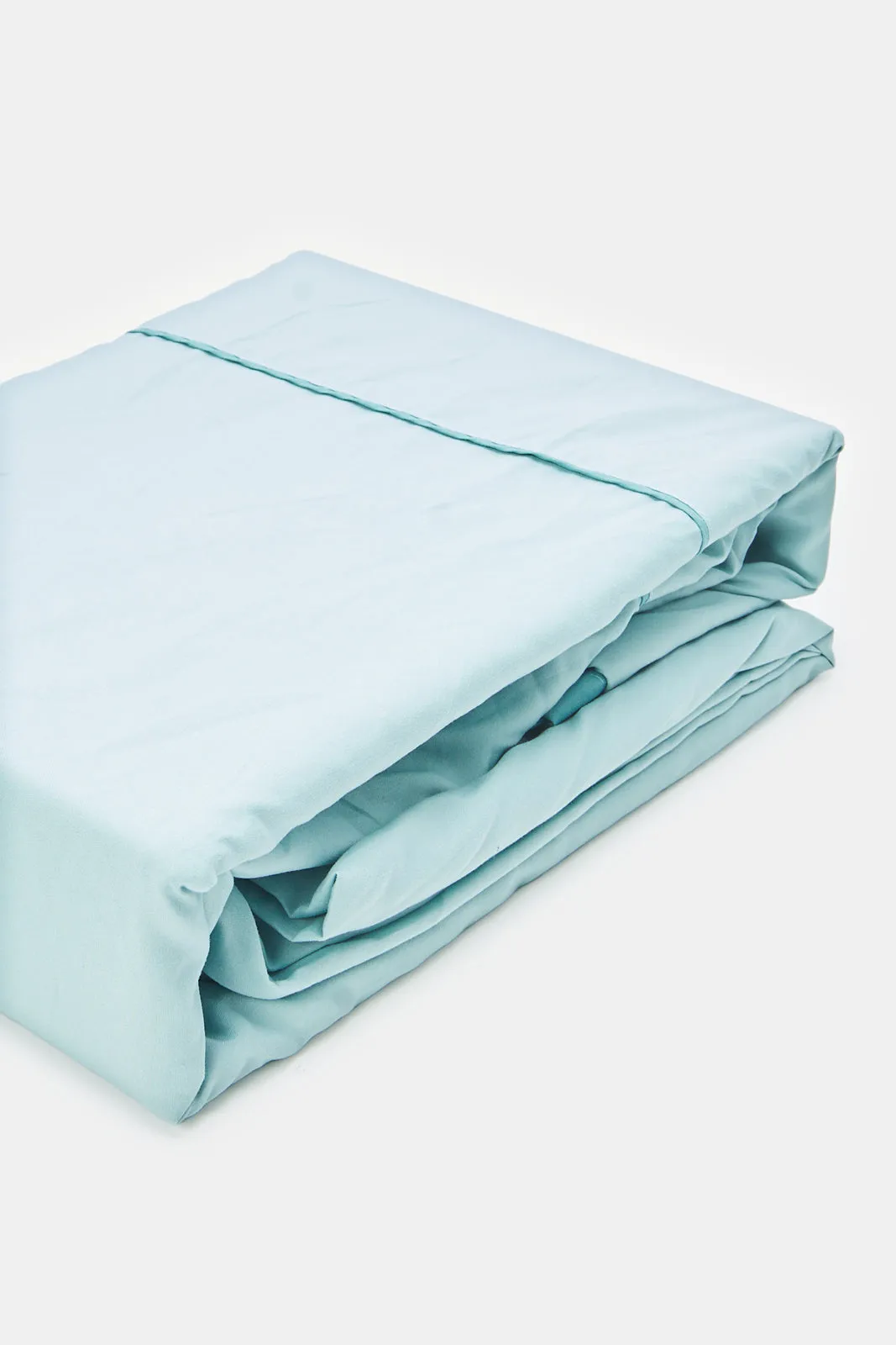 Teal Reversible 3-Piece Duvet Cover Set
 (King Size)