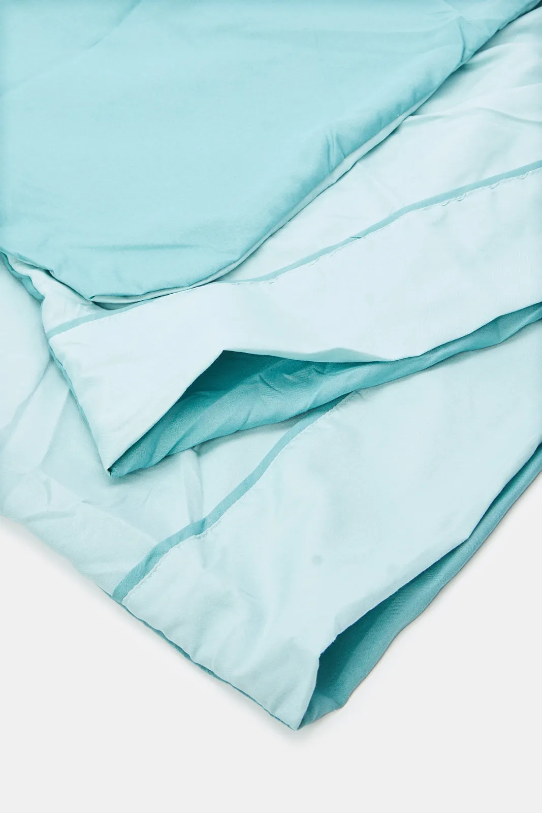 Teal Reversible 3-Piece Duvet Cover Set
 (King Size)