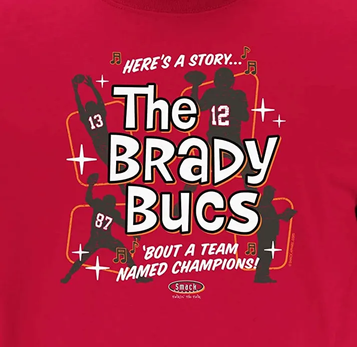 The Brady Bucs Shirt | Brady & Gronk Tampa Pro Football T-Shirt