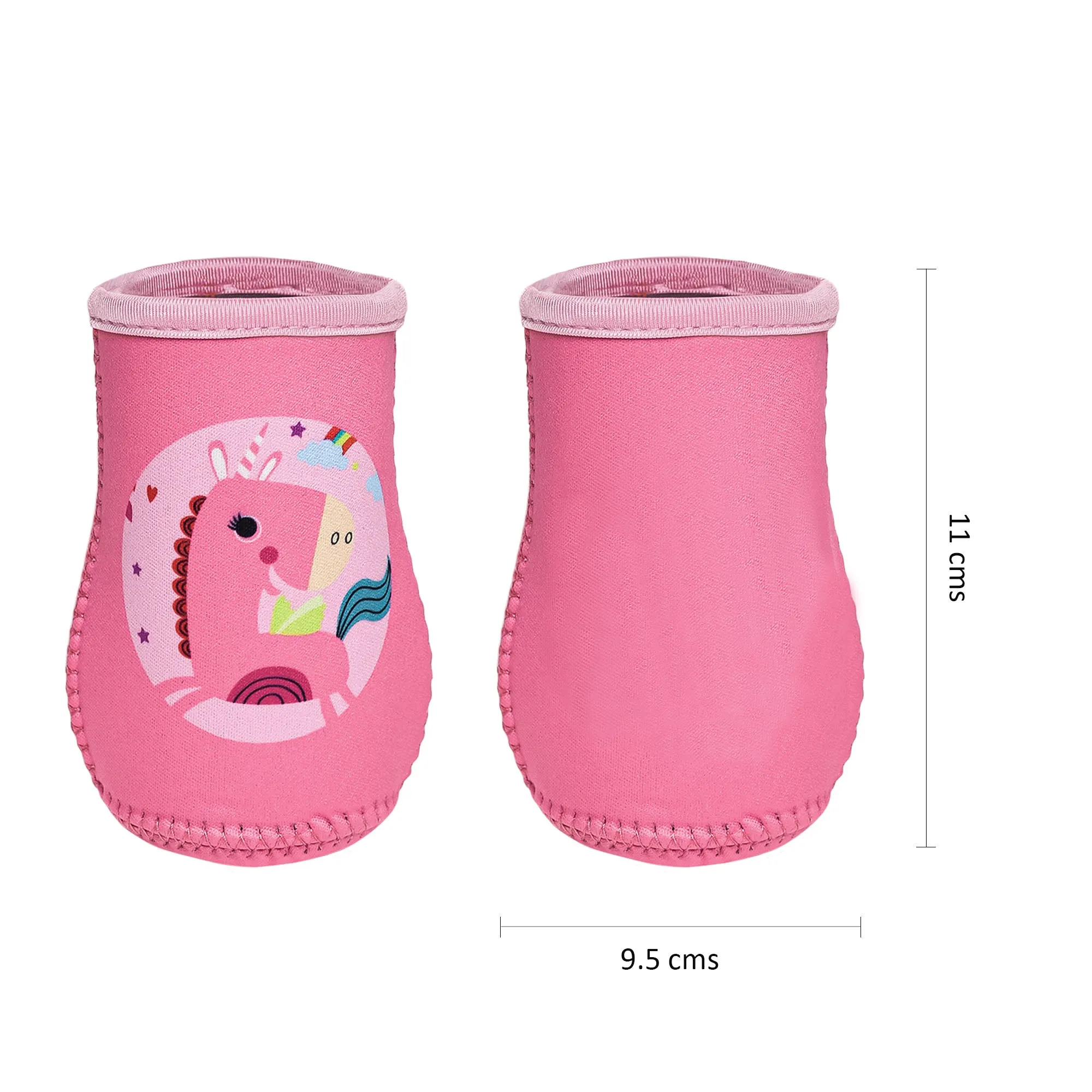 THE LITTLE LOOKERS Cute Animated Patterned Soft Stretchable Baby Feeding Bottle Cover for 125ml, 150ml to 240ml (Pack of 1)