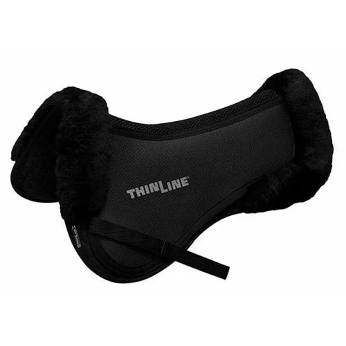 ThinLine Trifecta Cotton Half Pad with Sheepskin