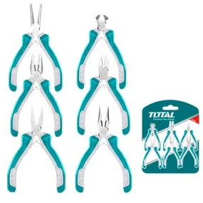 TOTAL | Plier Set 6Pc Mini