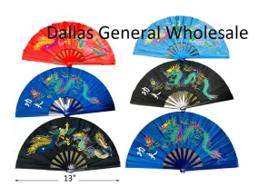 Traditional 33cm Kongfu Fans Wholesale