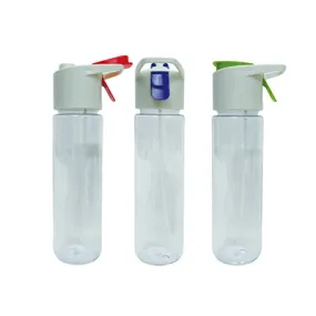 Transparent Mist Bottle with Colored Clip