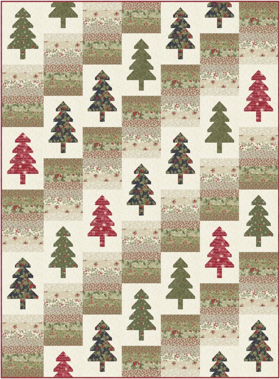 Tree-mendous Quilt Pattern