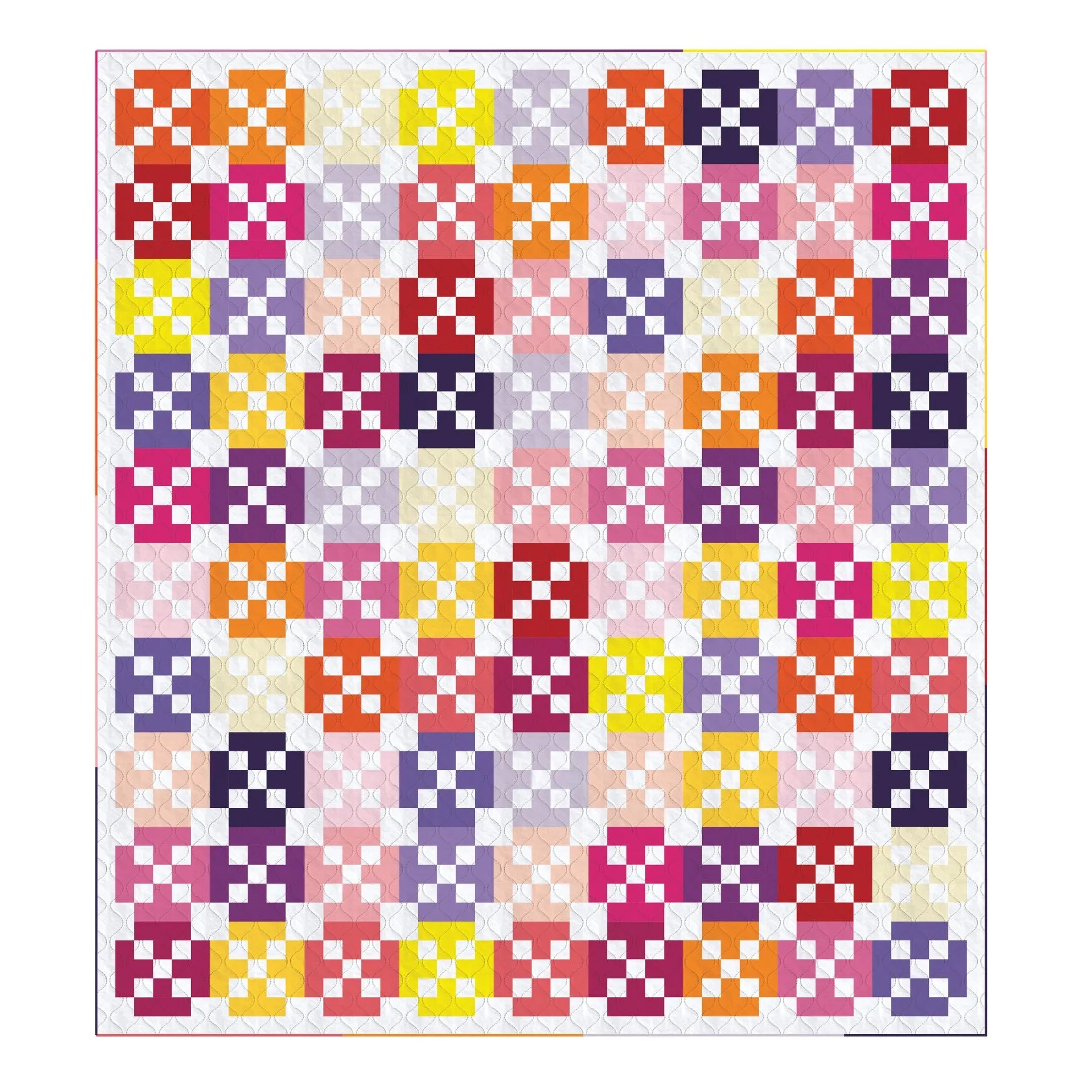 True Fabrics - Vintage Lane - Quilt Kit - Daybreak  90" x 100"