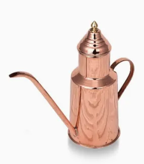 Turkish Copper Oil Bottle Dispenser - 17oz.