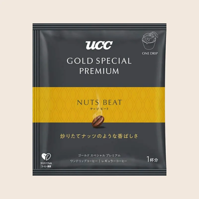 UCC Drip Coffee Nuts Beat - Single Serve Craftsman of Coffee 5 Bags