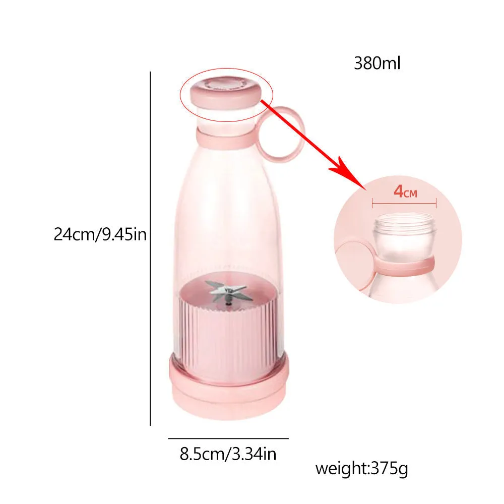 USB Rechargeable Juicer Blender Portable Juicer Cup & Smoothie Maker