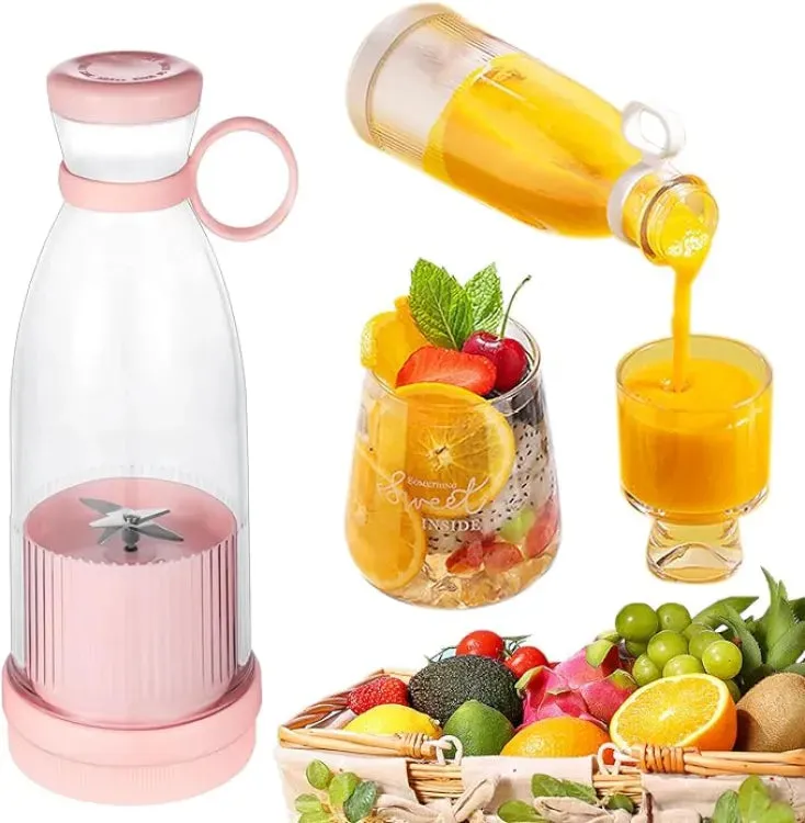 USB Rechargeable Juicer Blender Portable Juicer Cup & Smoothie Maker