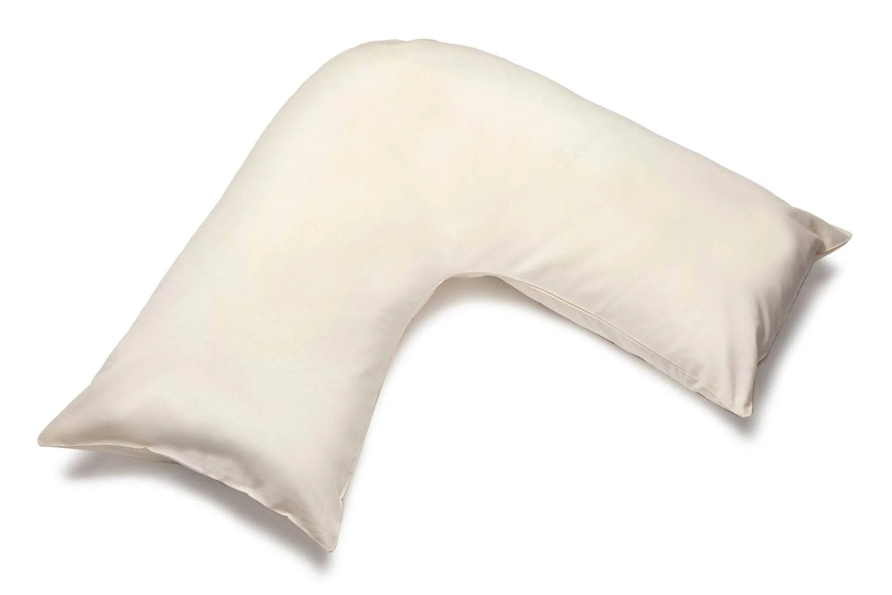 V-Shaped Pillowcase - Cream