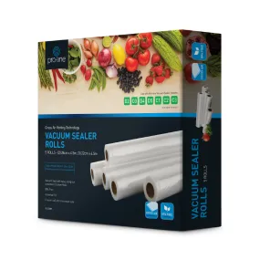 Vacuum Sealer Rolls 5 Rolls in 2 Size