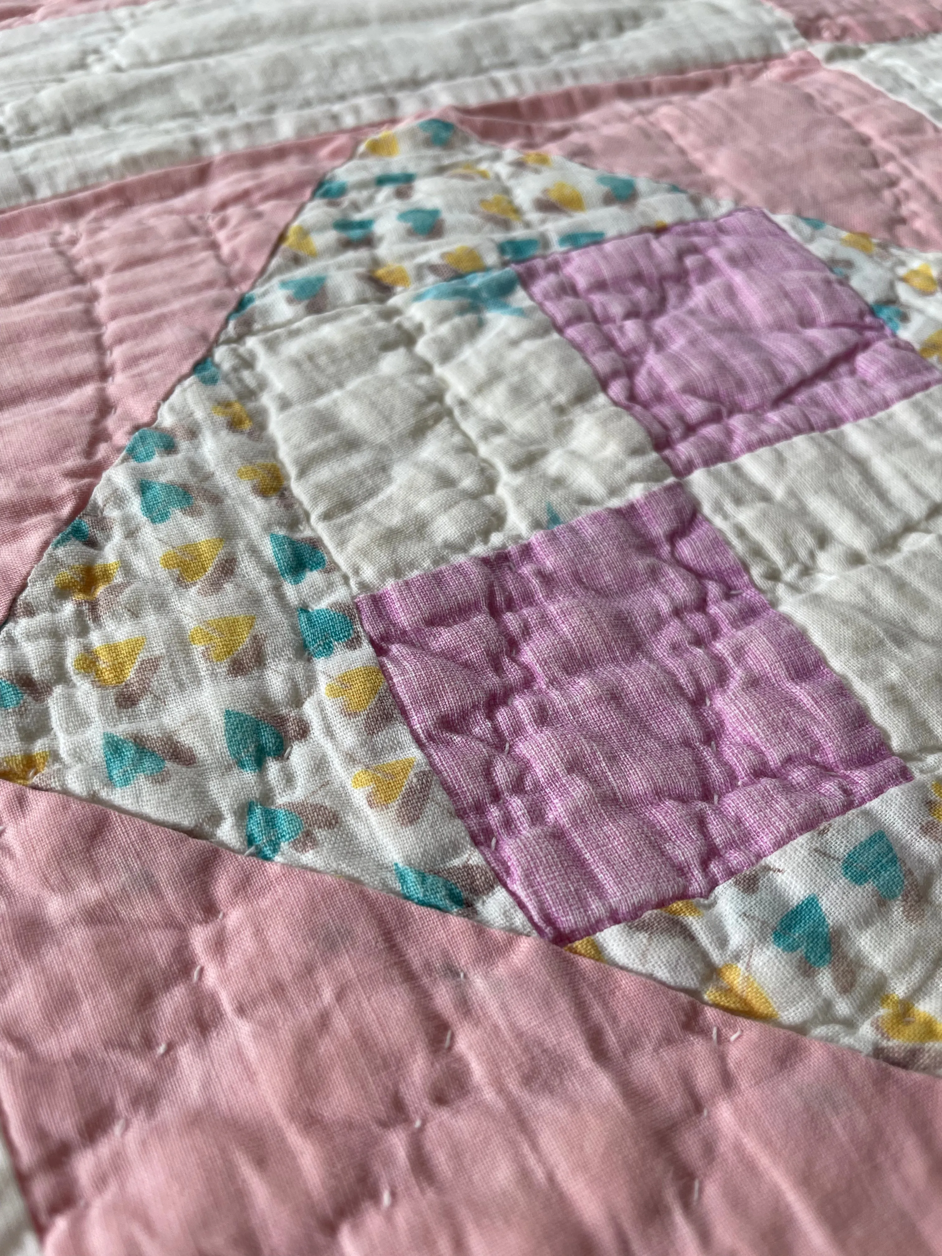 Vintage Hourglass Quilt