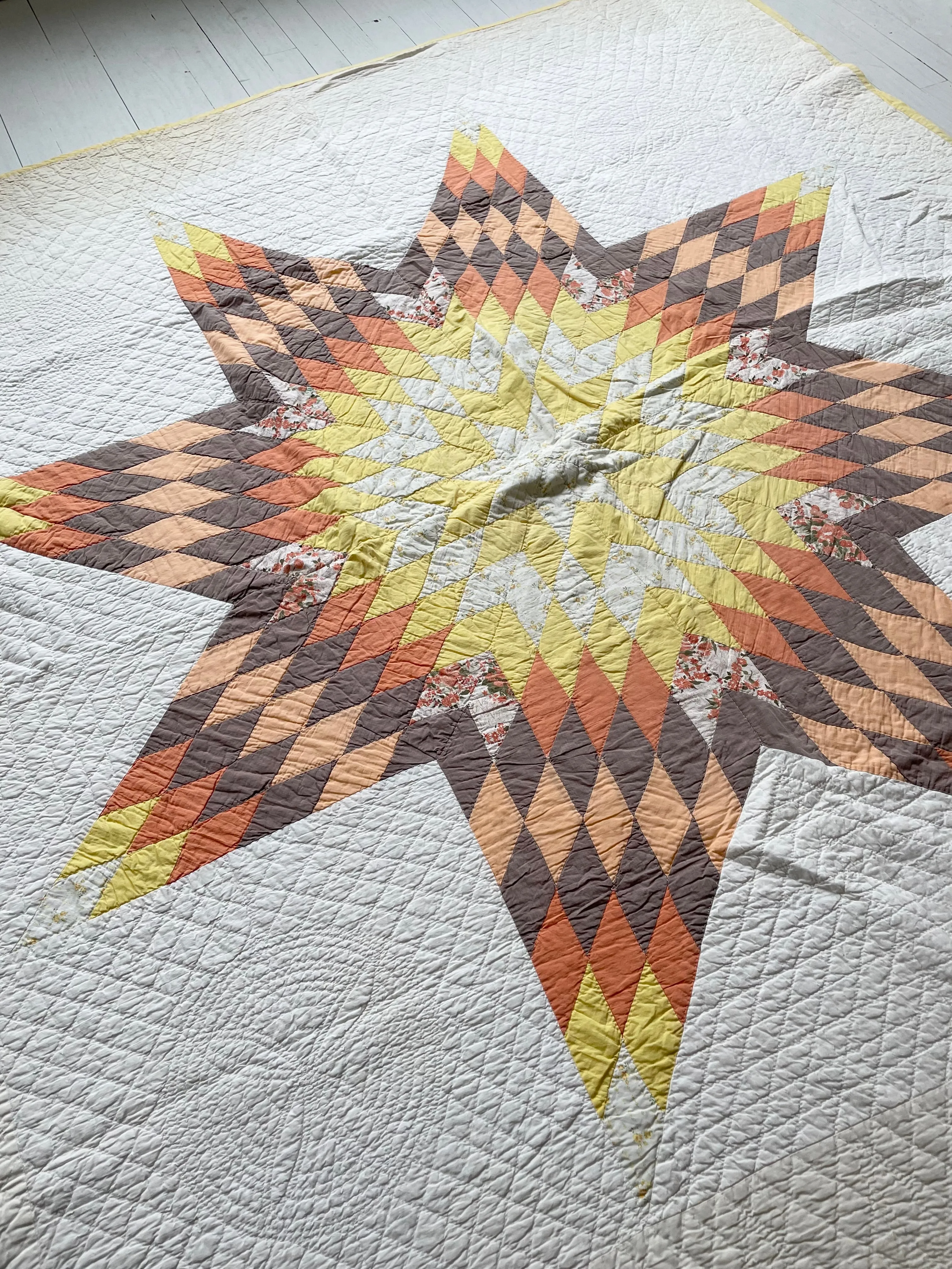 Vintage Star of Bethlehem Quilt