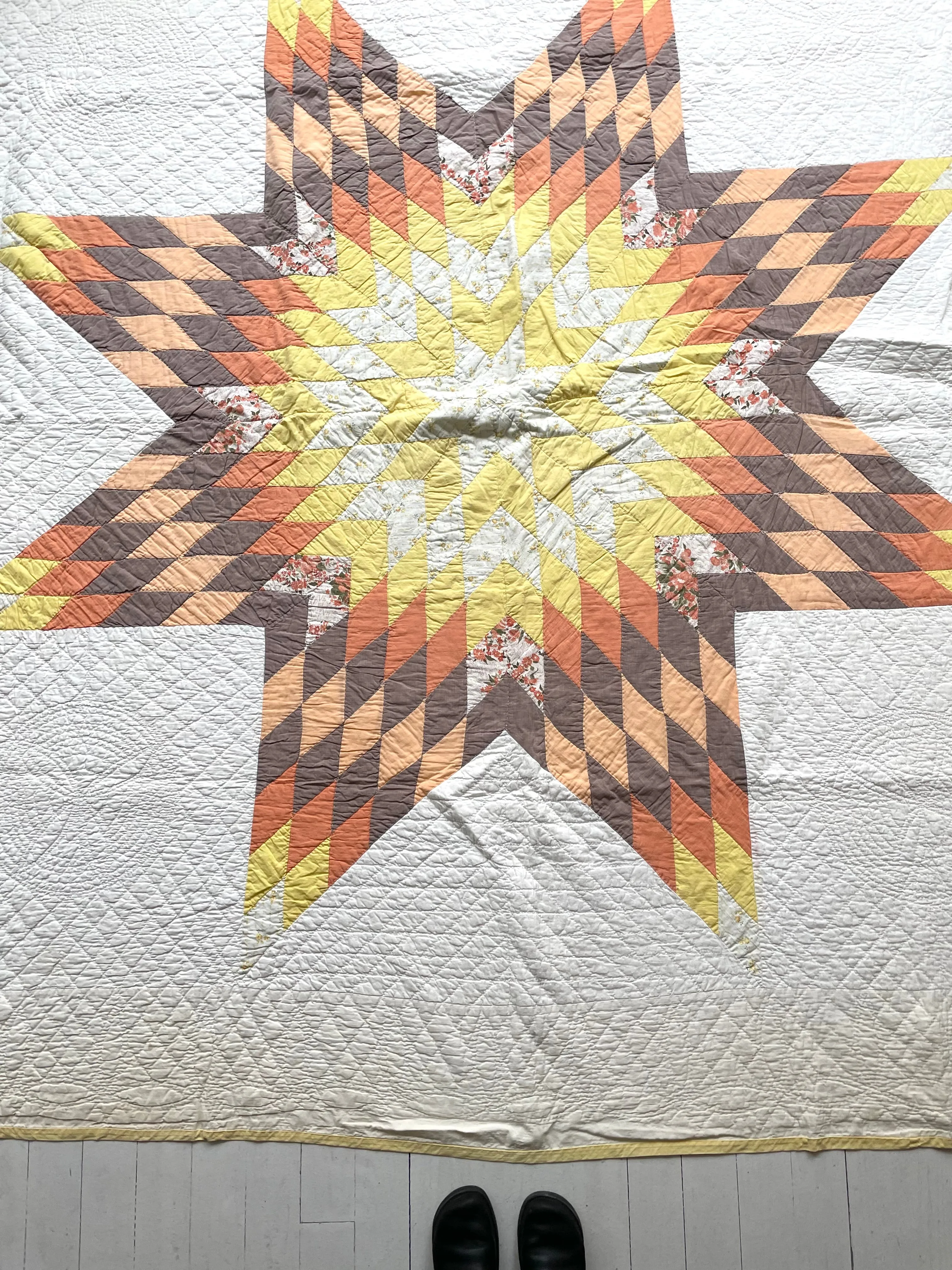 Vintage Star of Bethlehem Quilt