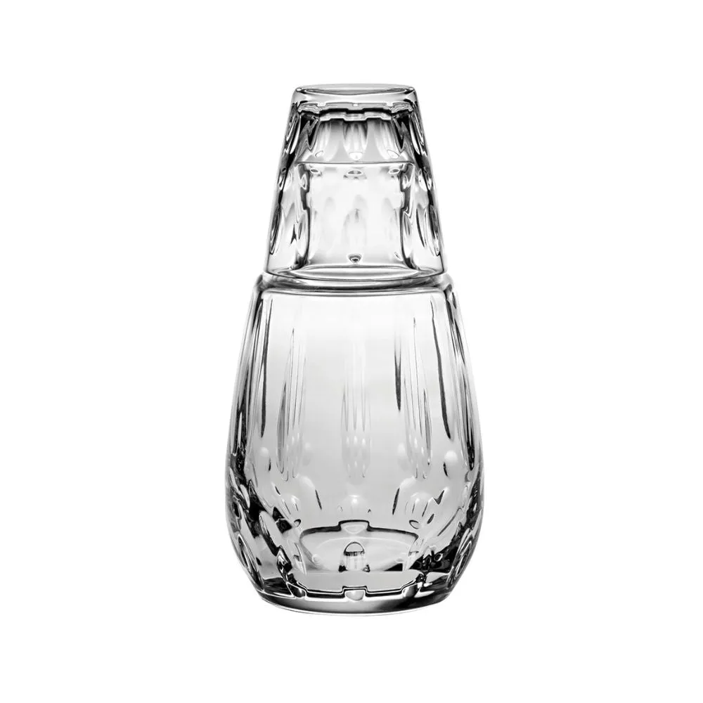 Vista Alegre Bimini water set: bottle & glass