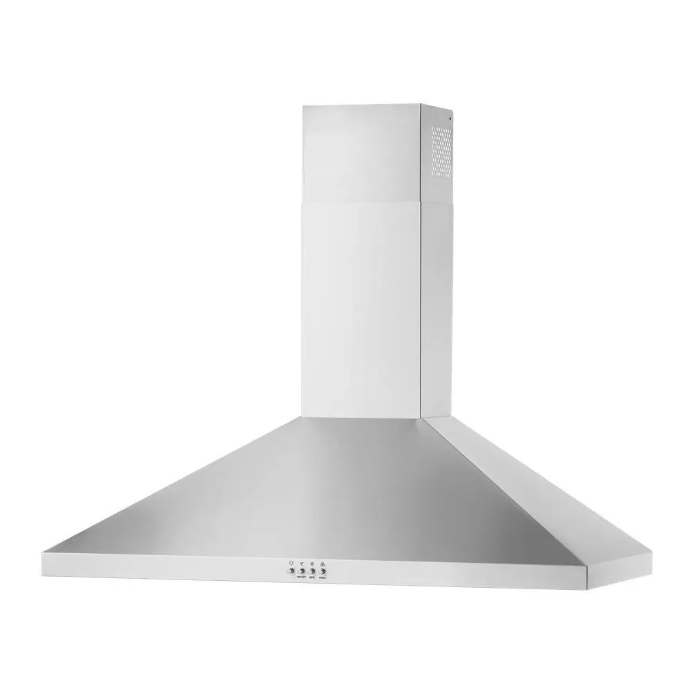 Whirlpool WVW53UC6LS 36" Chimney Wall Mount Range Hood