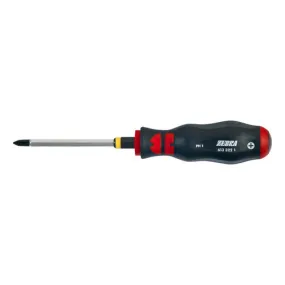 ZEBRA Phillips Head Screwdriver -  Hexagon Blade - Impact Cap - Wrench Adapter - PH1 x 80mm Long