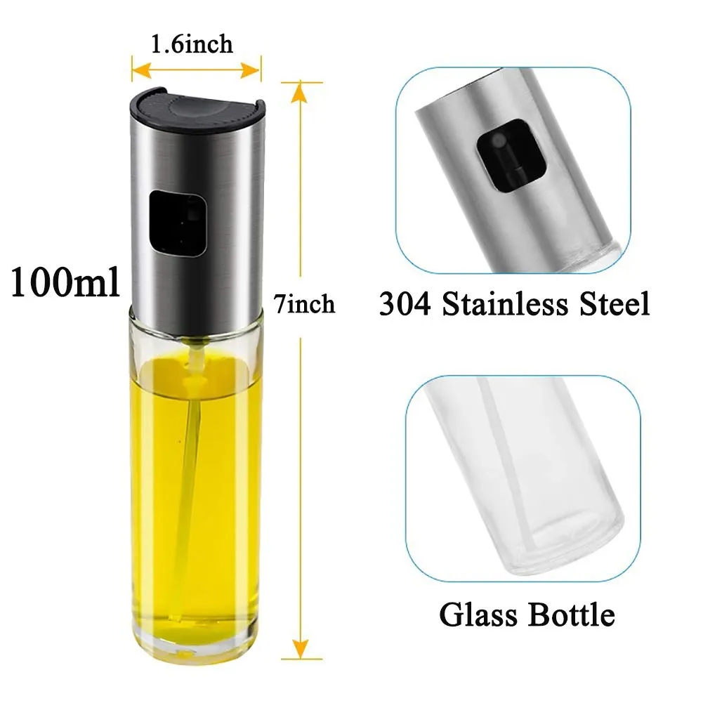 ZEREOOY Oil Sprayer for Cooking Olive Oil Sprayer Mister for Air Fryer Vegetable Vinegar Oil Portable Mini Kitchen Gadgets for Baking,Salad,Grilling,BBQ,Roasting (1)